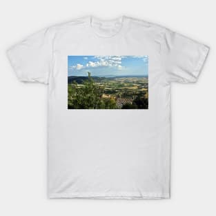 Lake Trasimeno (Italian: Lago Trasimeno) from Cortona T-Shirt